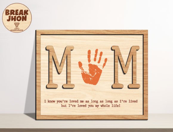 Download Mother's Day Handprint Sign - Break Jhon - Mother Collection