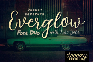 Download Everglow Script Font Duo - Script Collection