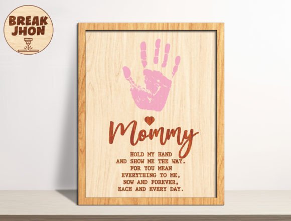 Download Mother's Day Handprint Sign - Break Jhon - Mother Collection
