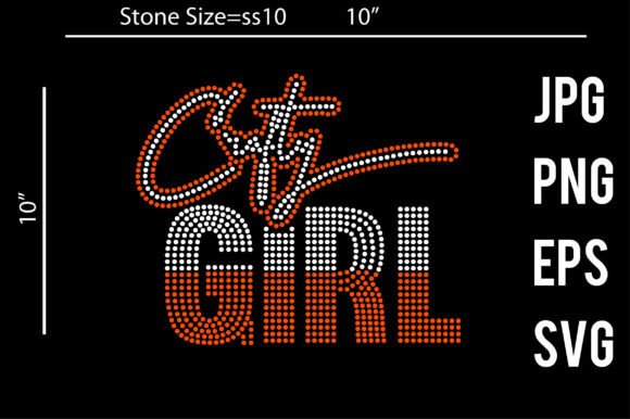 Download Crafty Girl Rhinestone Template Design - Crafty Collection