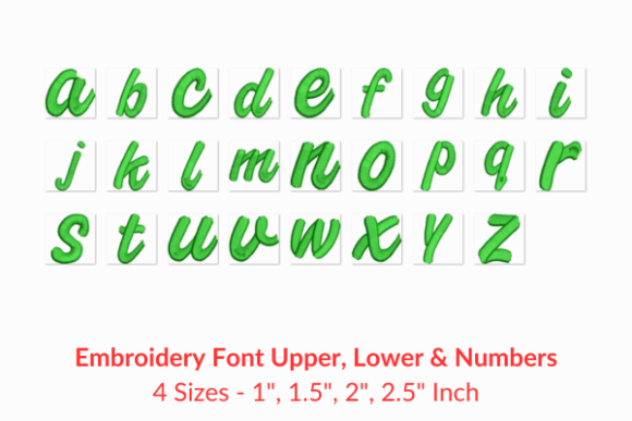 Download Book Script Fonts Embroidery Design - Script Collection